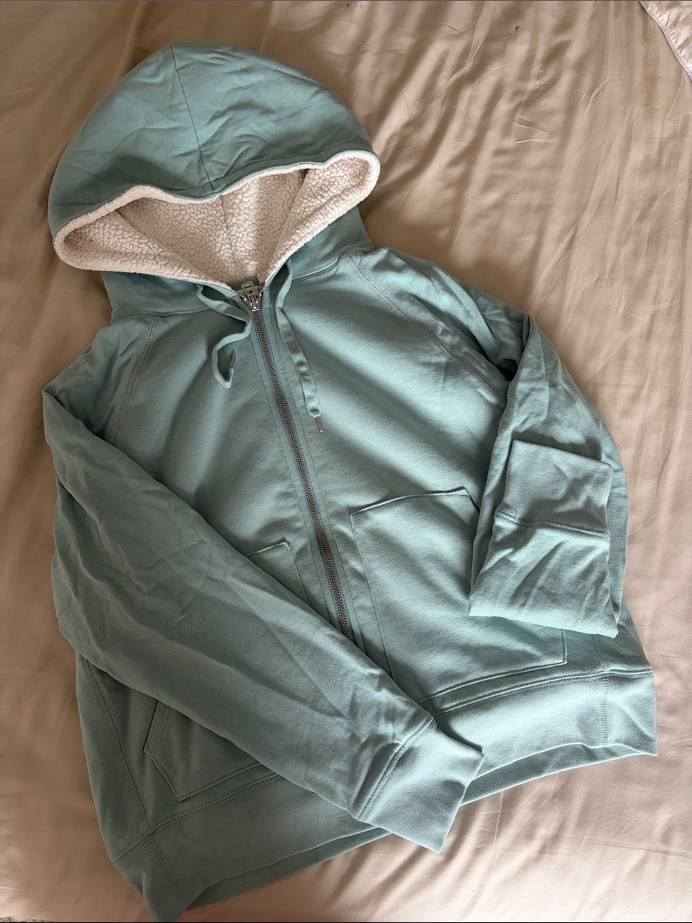 Gap Sherpa-Lined Hoodie
